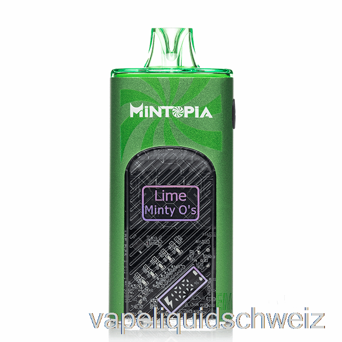 Mintopia Turbo 9000 Einweg-Limonenminz-Vape Ohne Nikotin